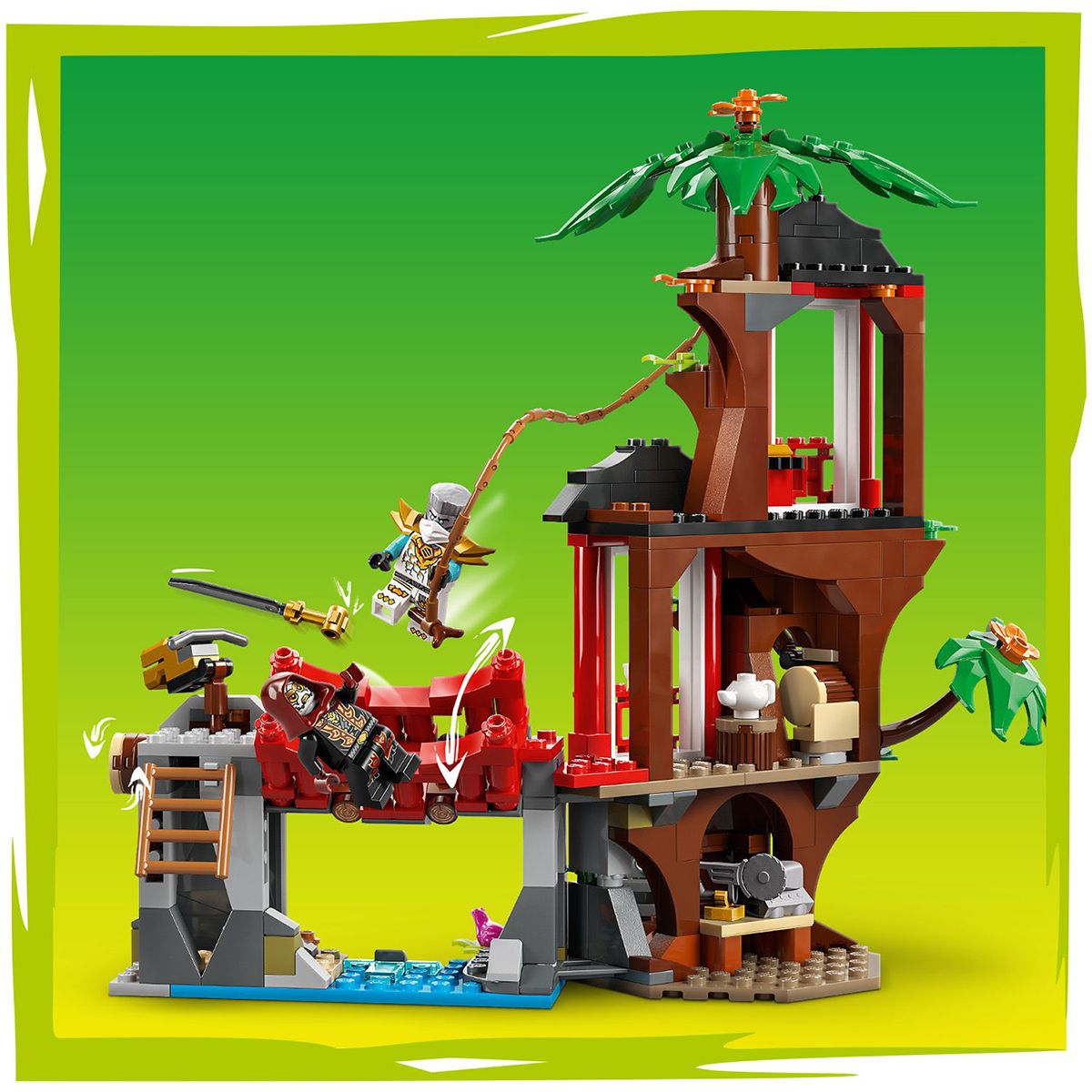Đồ Chơi Lắp Ráp Trận Chiến Tại Nhà Cây LEGO NINJAGO 71857