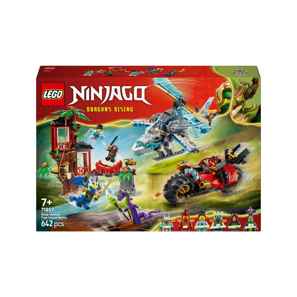 Đồ Chơi Lắp Ráp Trận Chiến Tại Nhà Cây LEGO NINJAGO 71857 (642 chi tiế
