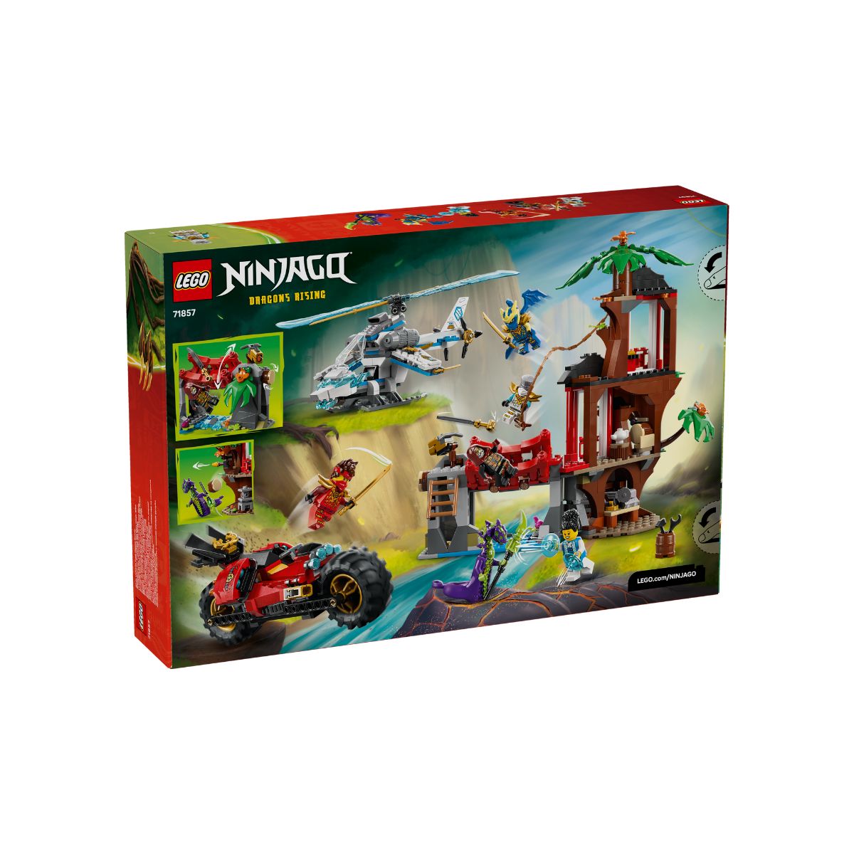 Đồ Chơi Lắp Ráp Trận Chiến Tại Nhà Cây LEGO NINJAGO 71857