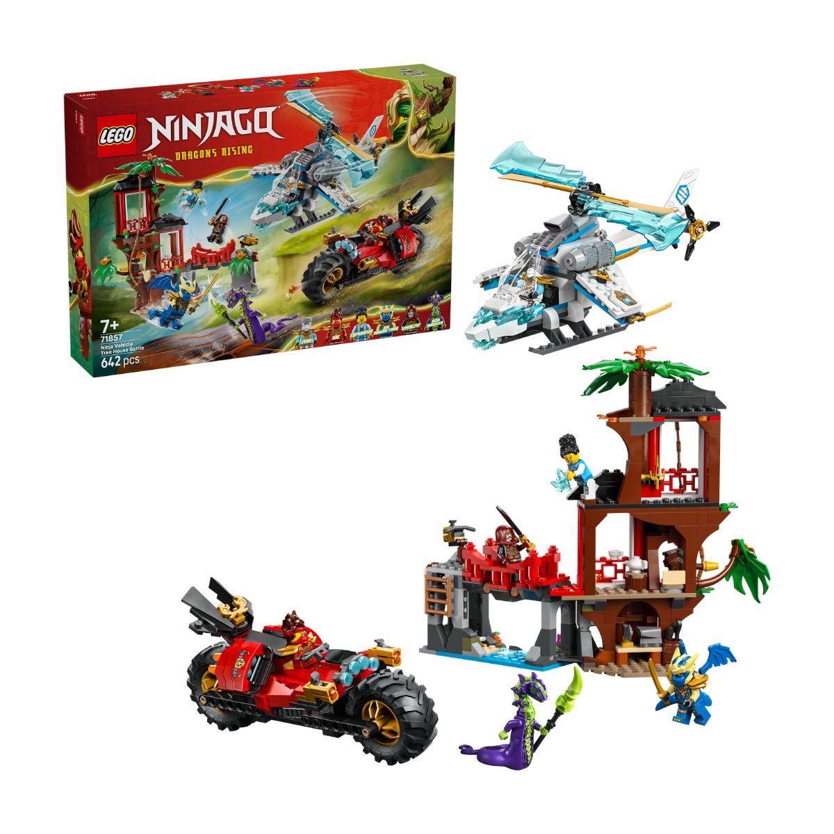 Đồ Chơi Lắp Ráp Trận Chiến Tại Nhà Cây LEGO NINJAGO 71857