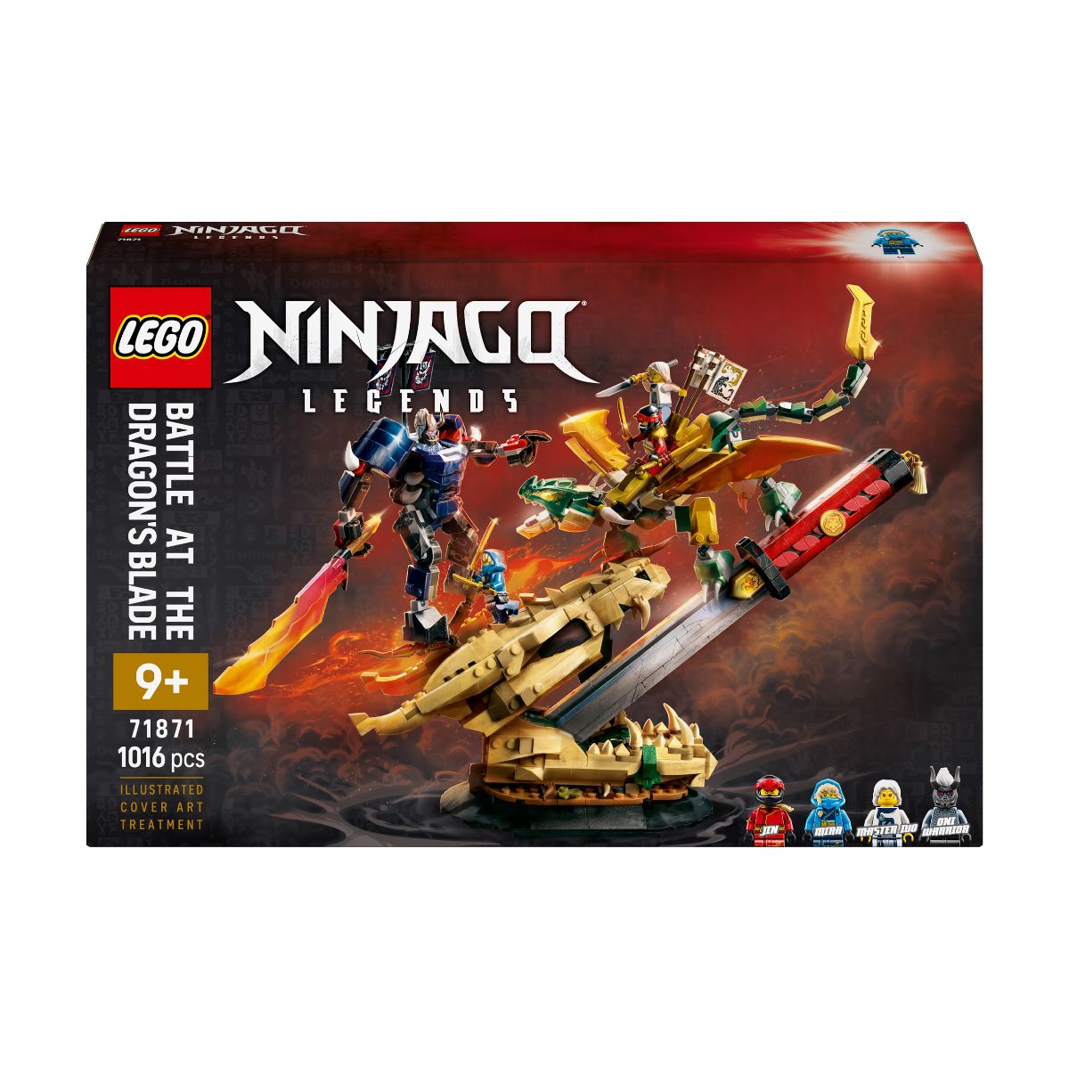 Đồ Chơi Lắp Ráp Trận Chiến Tại Thanh Long Kiếm LEGO NINJAGO 71871 (1016 chi tiết)