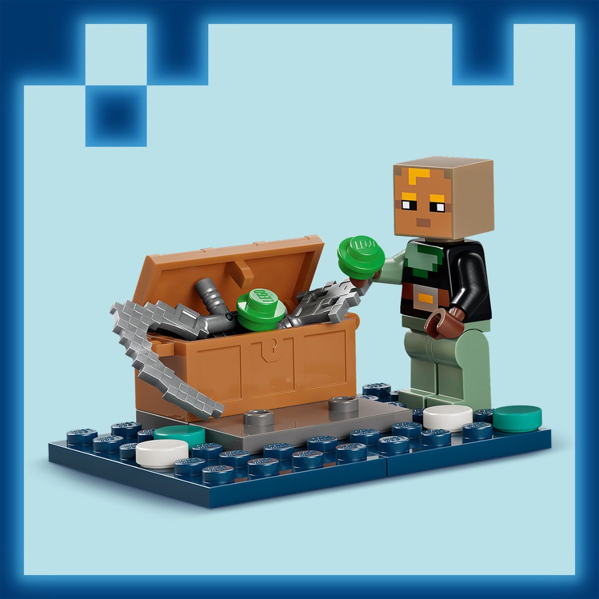 Đồ Chơi Lắp Ráp Trận Chiến Với Warden Biến Dị LEGO MINECRAFT 21591 (438 Chi Tiết)