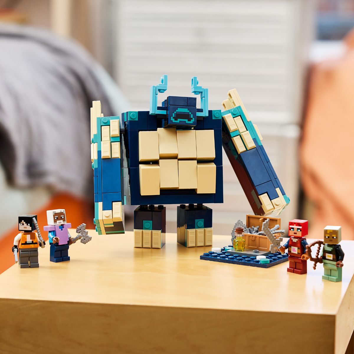 Đồ Chơi Lắp Ráp Trận Chiến Với Warden Biến Dị LEGO MINECRAFT 21591 (438 Chi Tiết)