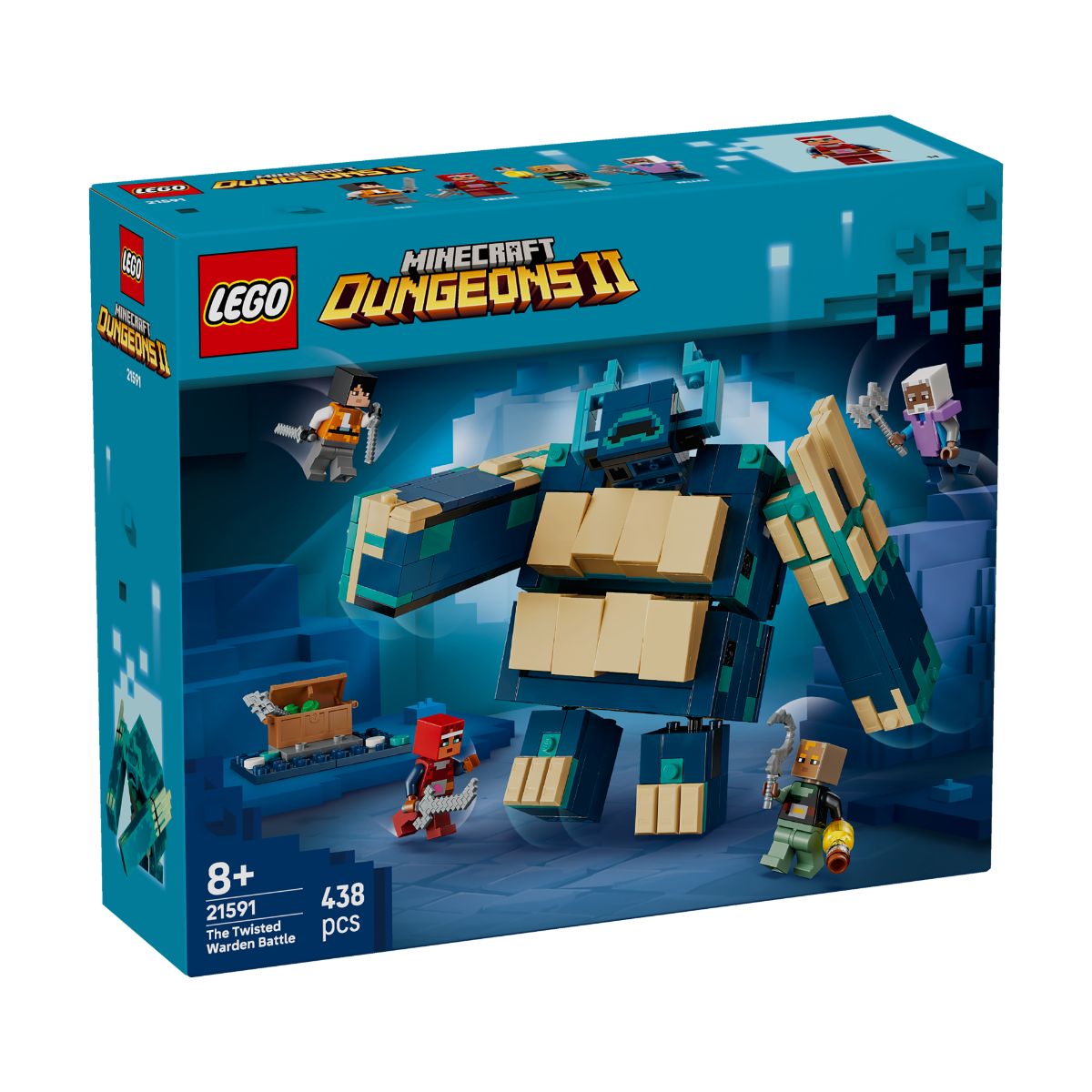 Đồ Chơi Lắp Ráp Trận Chiến Với Warden Biến Dị LEGO MINECRAFT 21591 (438 Chi Tiết)