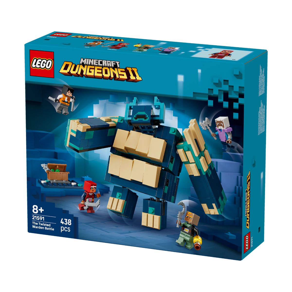 Đồ Chơi Lắp Ráp Trận Chiến Với Warden Biến Dị LEGO MINECRAFT 21591 (438 Chi Tiết)