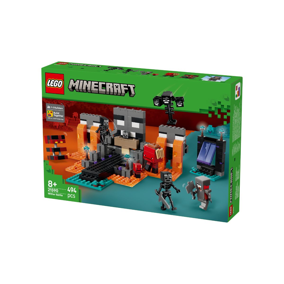 Đồ Chơi Lắp Ráp Trận Chiến Với Wither LEGO MINECRAFT 21590