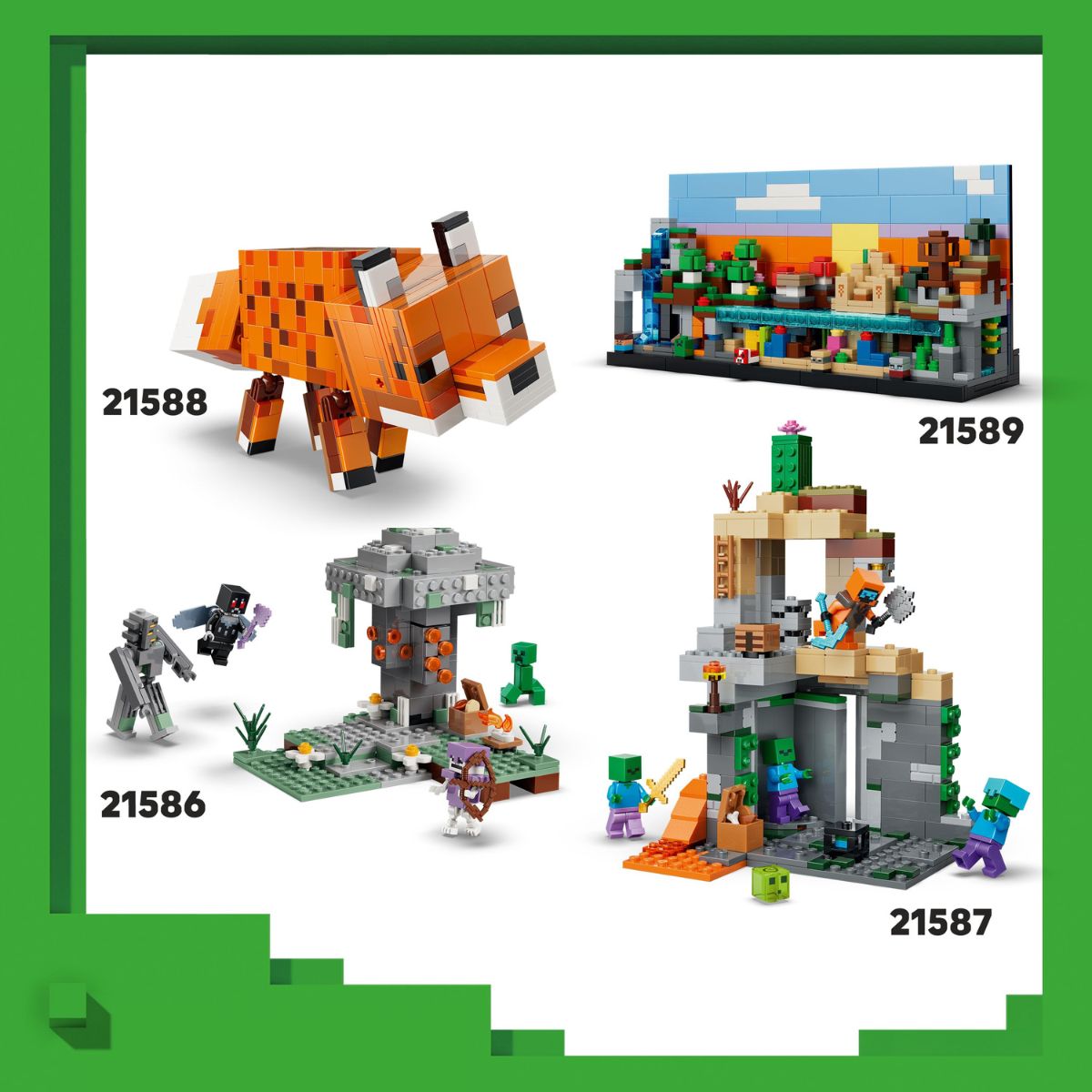Đồ Chơi Lắp Ráp Trận Chiến Với Wither LEGO MINECRAFT 21590