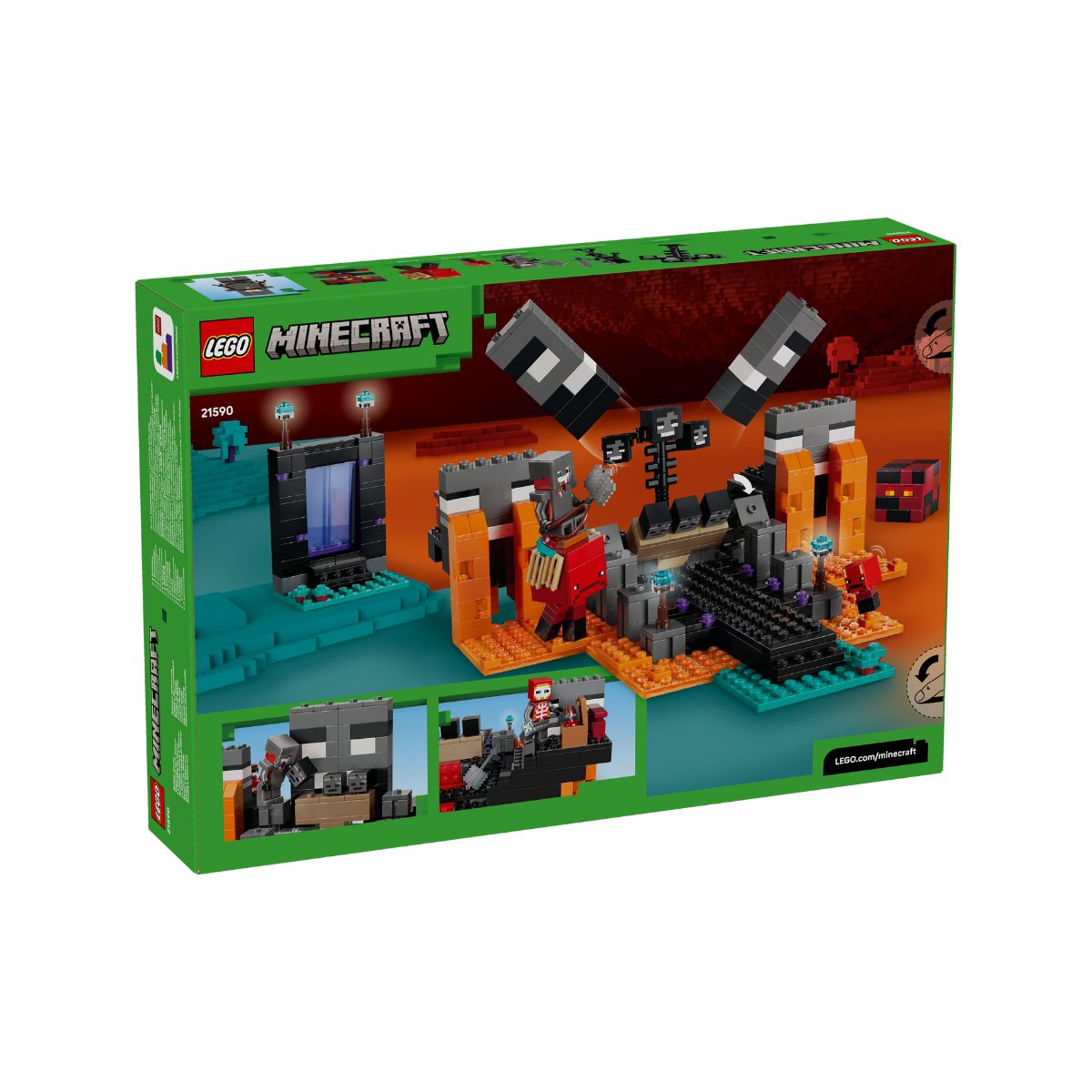 Đồ Chơi Lắp Ráp Trận Chiến Với Wither LEGO MINECRAFT 21590