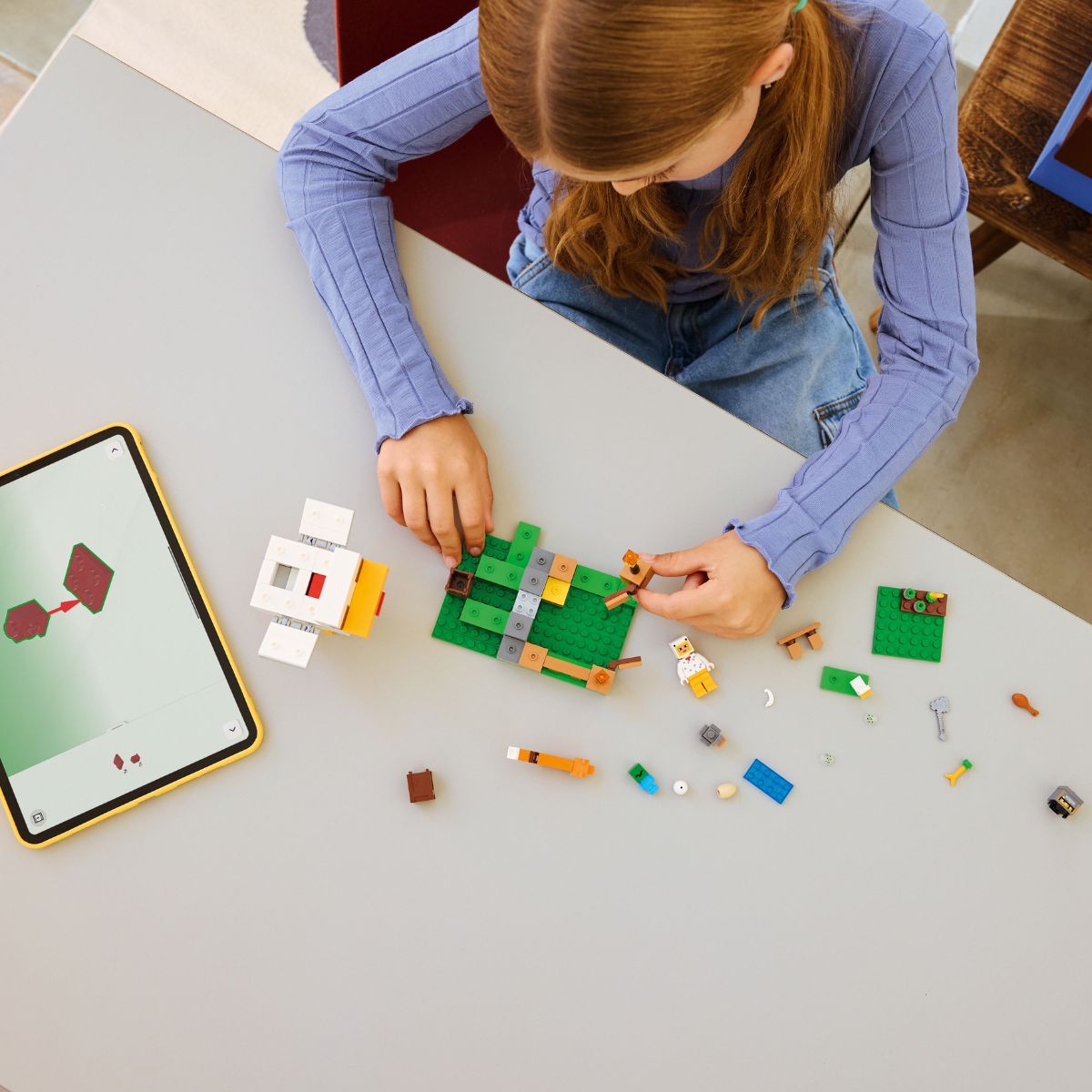 Đồ Chơi Lắp Ráp Trang Trại Gà LEGO MINECRAFT 21585