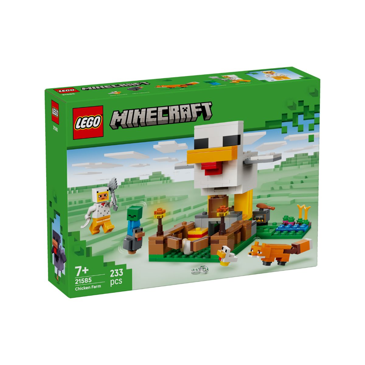 Đồ Chơi Lắp Ráp Trang Trại Gà LEGO MINECRAFT 21585