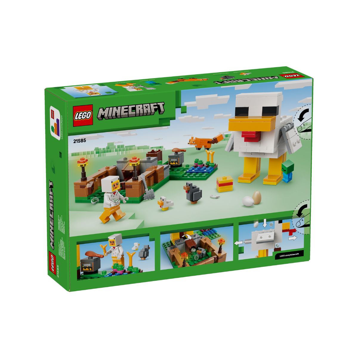 Đồ Chơi Lắp Ráp Trang Trại Gà LEGO MINECRAFT 21585