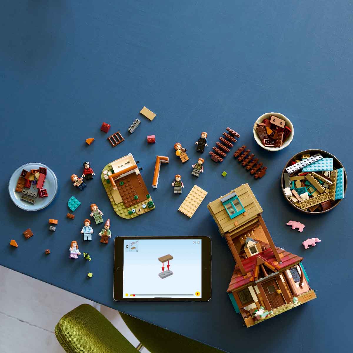 Đồ Chơi Lắp Ráp Trang Trại Hang Sóc Của Gia Đình Weasley LEGO HARRY POTTER 76437