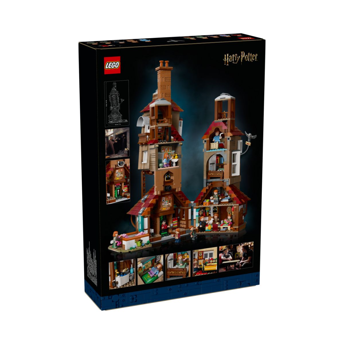 Đồ Chơi Lắp Ráp Trang Trại Hang Sóc Của Gia Đình Weasley LEGO HARRY POTTER 76437
