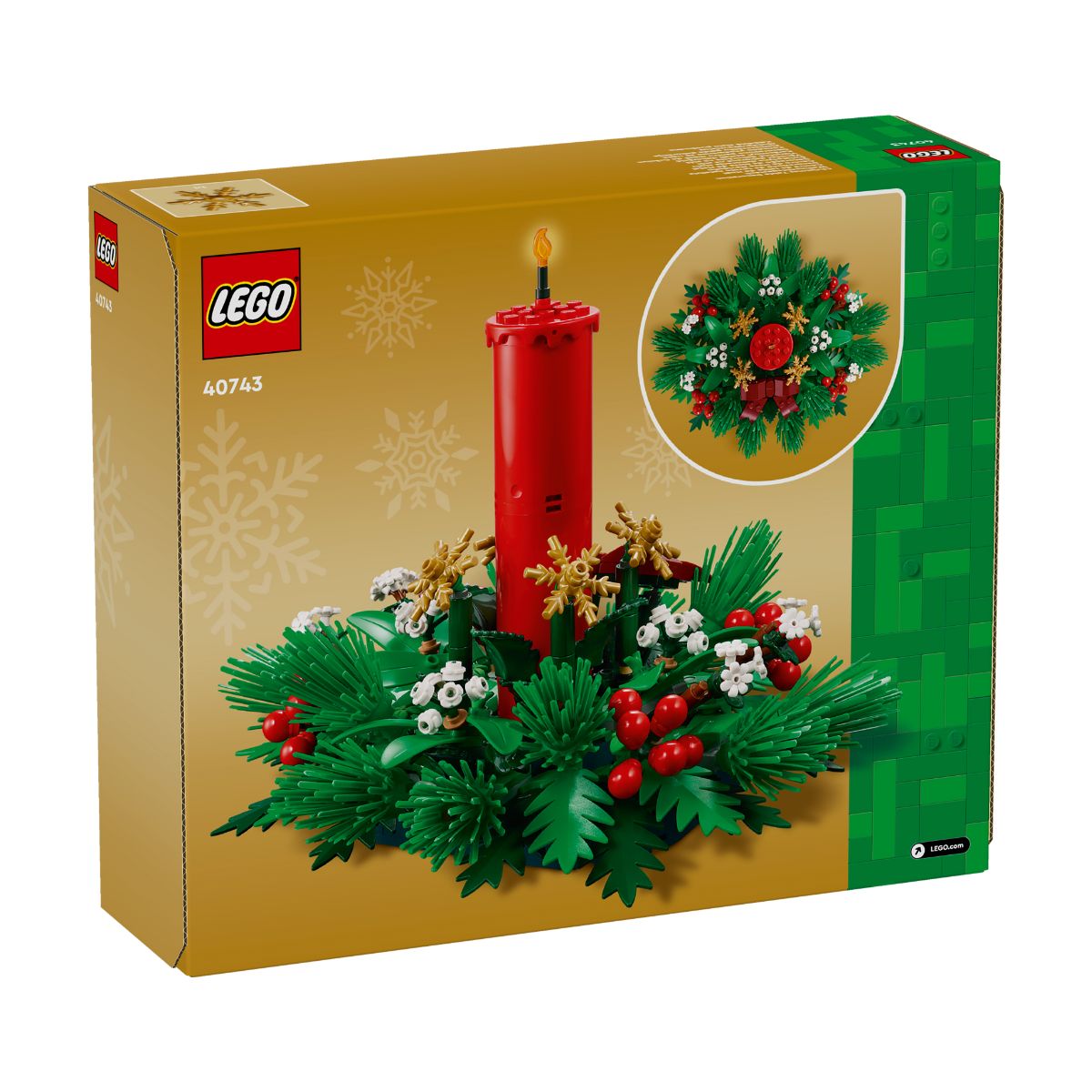Đồ Chơi Lắp Ráp Trang Trí Bàn Tiệc Giáng Sinh LEGO SEASONS AND OCCASIONS 40743