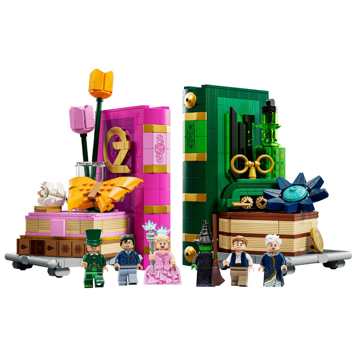 Đồ Chơi Lắp Ráp Trang Trí Kệ Sách Glinda & Elphaba LEGO SEASONS AND OCCASIONS 75691