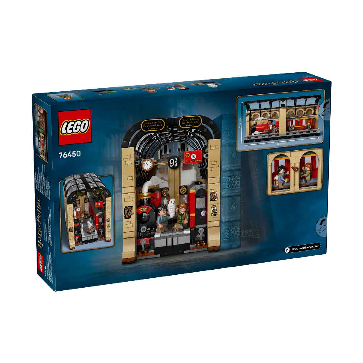 Đồ Chơi Lắp Ráp Trang Trí Kệ Sách: Tàu Tốc Hành Hogwarts LEGO HARRY POTTER 76450