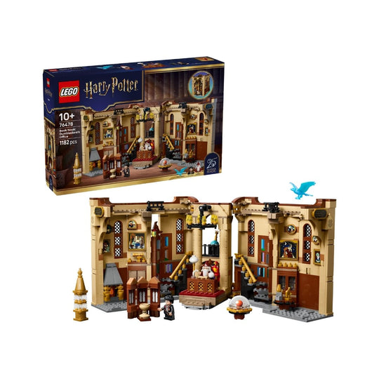 Đồ Chơi Lắp Ráp Trang Trí Kệ Sách Văn Phòng Thầy Dumbledore LEGO HARRY POTTER 76478 (1182 chi tiết)