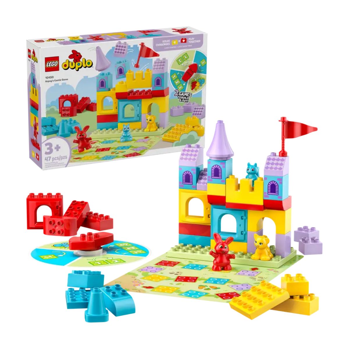 Đồ Chơi Lắp Ráp Trò Chơi Lâu Đài Của Hopsy Lego Duplo 10450
