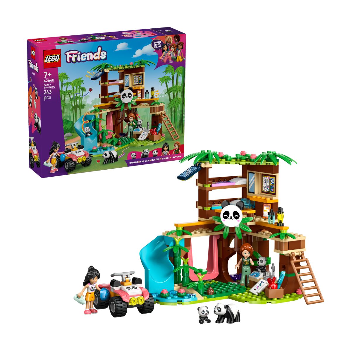 Đồ Chơi Lắp Ráp Trung Tâm Bảo Tồn Gấu Trúc LEGO FRIENDS 42648
