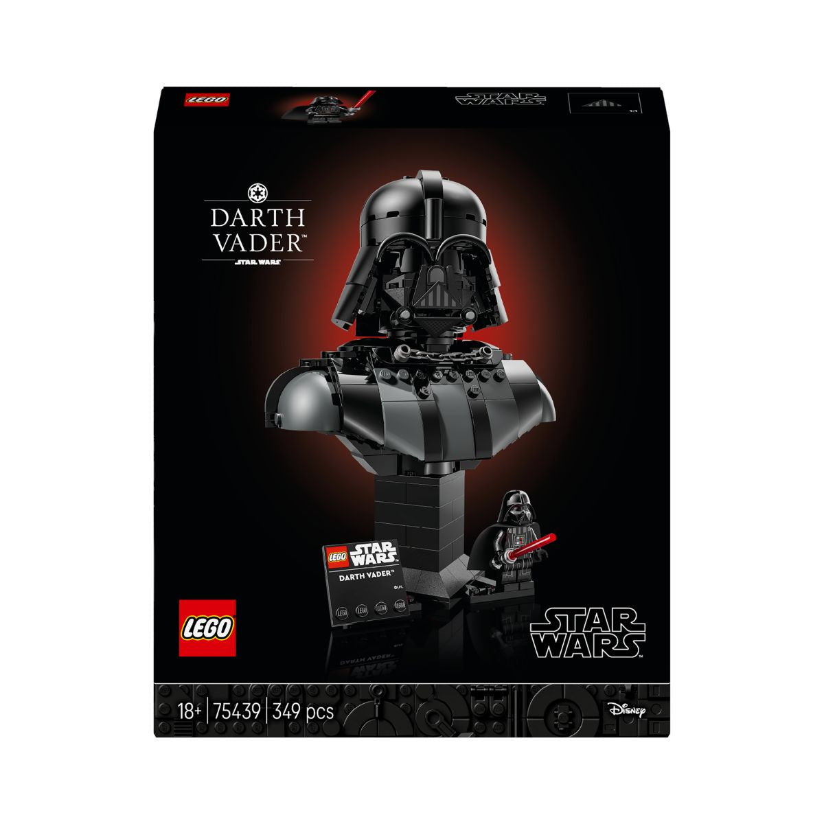 Darth Vader Bust Building Set LEGO STAR WARS 75439 (349 Pieces)