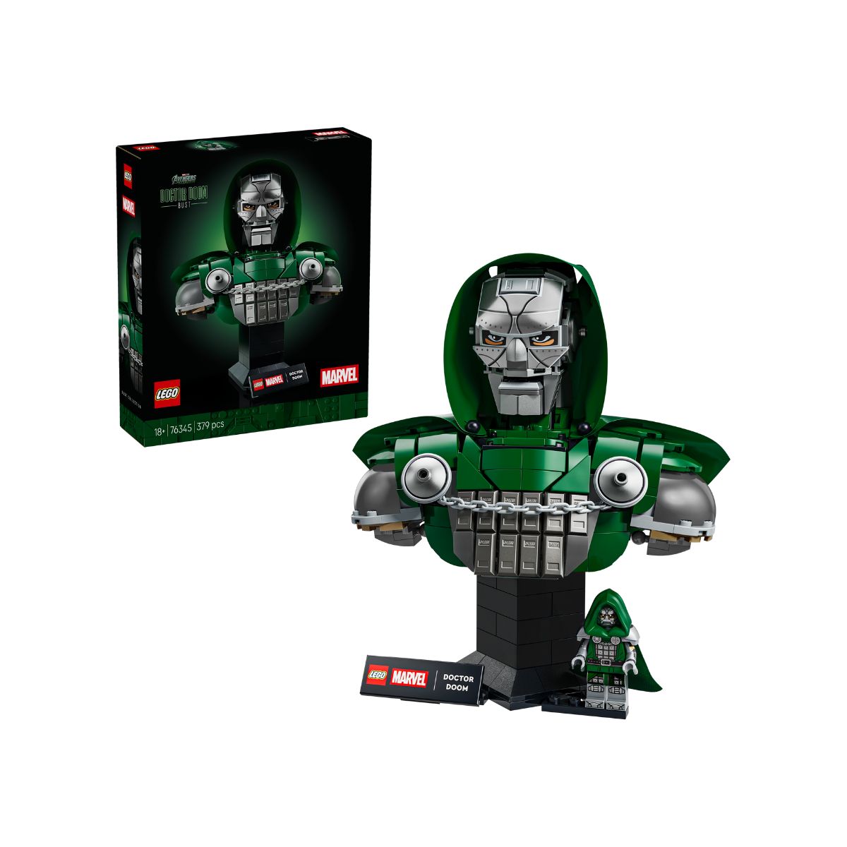 Doctor Doom Bust Building Set LEGO SUPERHEROES 76345
