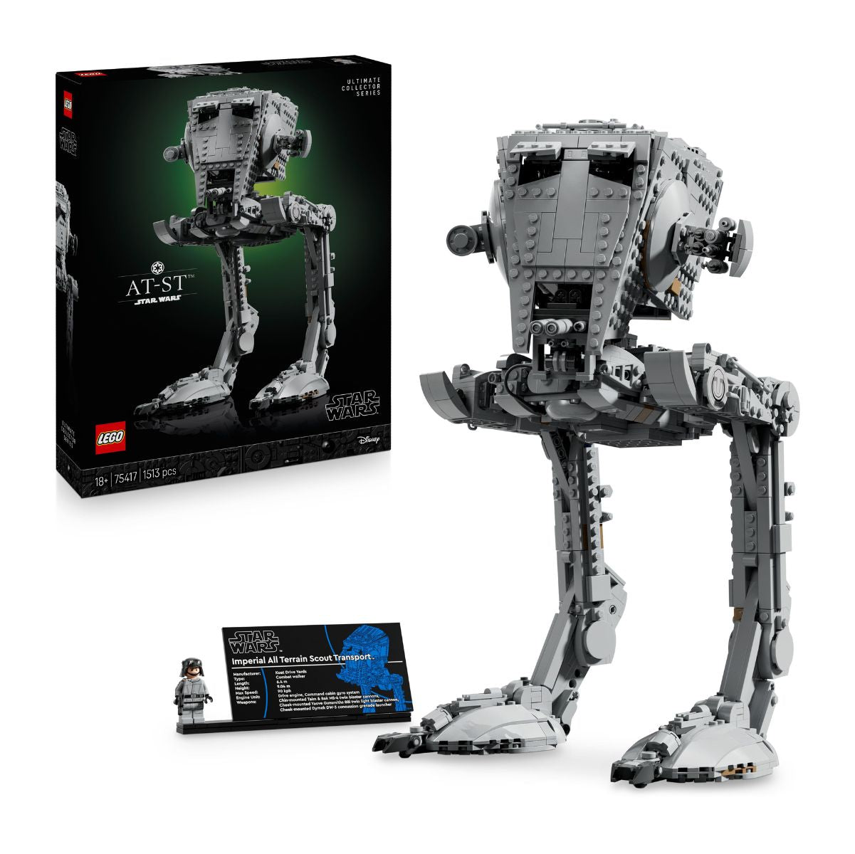 Đồ Chơi Lắp Ráp UCS AT-ST LEGO STAR WARS 75417
