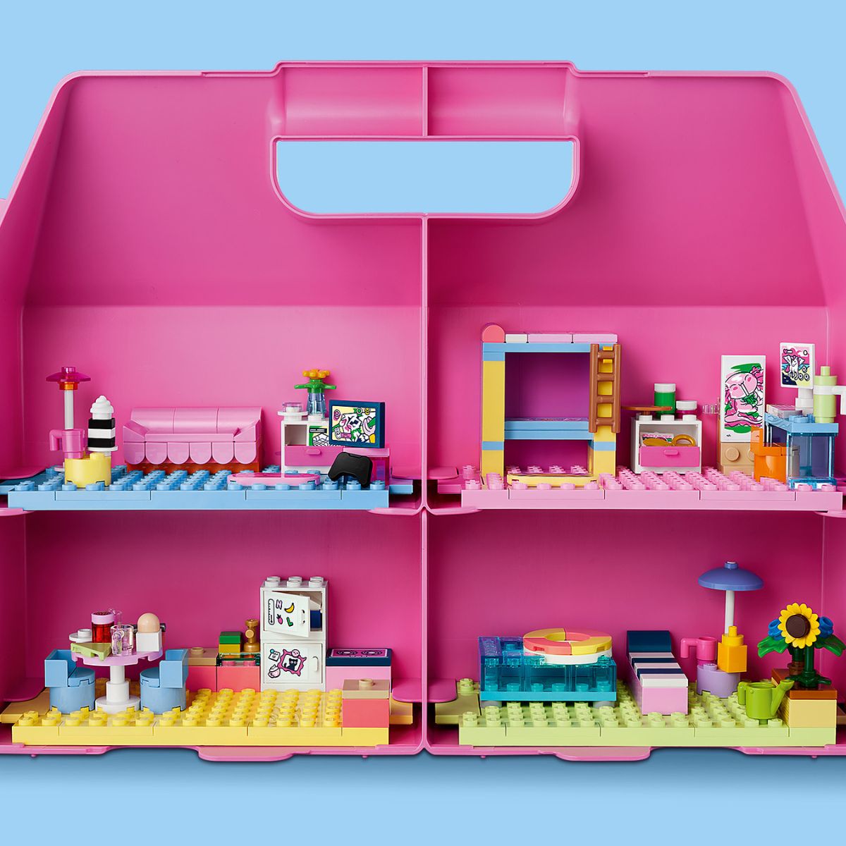 Đồ Chơi Lắp Ráp Vali Ngôi Nhà Búp Bê Sáng Tạo LEGO FRIENDS 42697 (355 Chi Tiết)