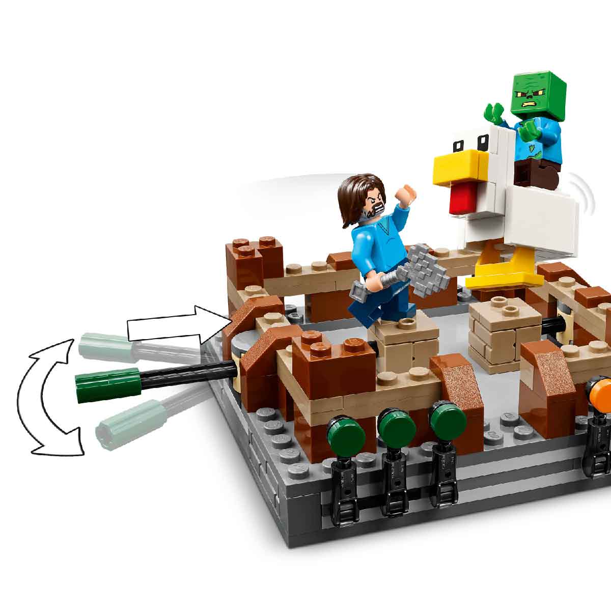 Đồ Chơi Lắp Ráp Võ Đài Chiến Đấu Woodland Mansion LEGO MINECRAFT 21272