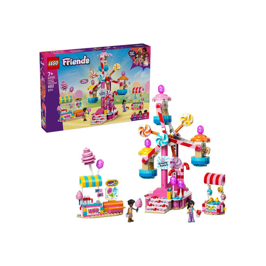LEGO Friends 42700 Candy and Cake Ferris Wheel Building Set (602 Pieces)