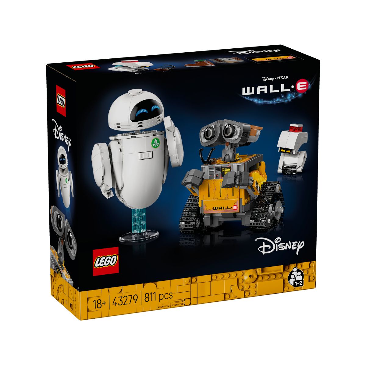 Đồ Chơi Lắp Ráp WALL-E Và EVE LEGO DISNEY PRINCESS 43279