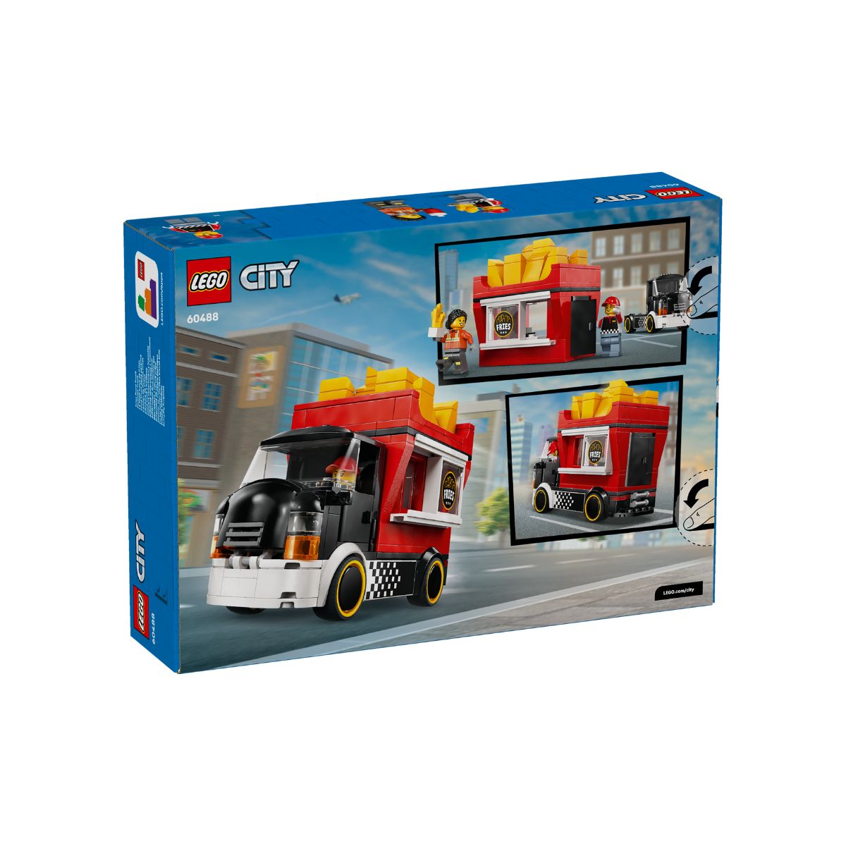 Đồ Chơi Lắp Ráp Xe Bán Khoai Tây Chiên LEGO CITY 60488