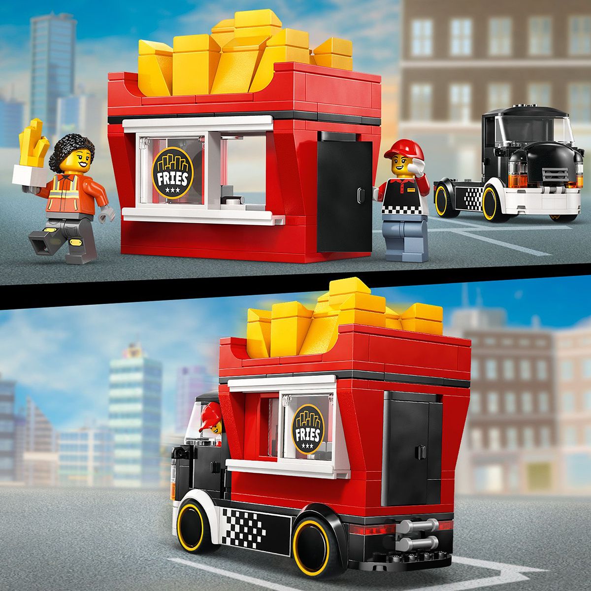 Đồ Chơi Lắp Ráp Xe Bán Khoai Tây Chiên LEGO CITY 60488
