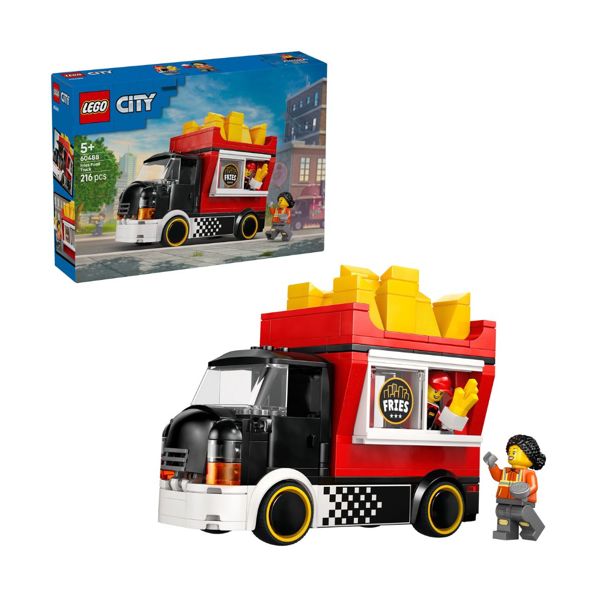 Đồ Chơi Lắp Ráp Xe Bán Khoai Tây Chiên LEGO CITY 60488