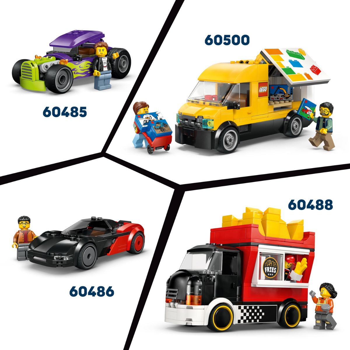 Đồ Chơi Lắp Ráp Xe Cảnh Sát Chuyên Dụng Chở Tù Nhân LEGO CITY 60479