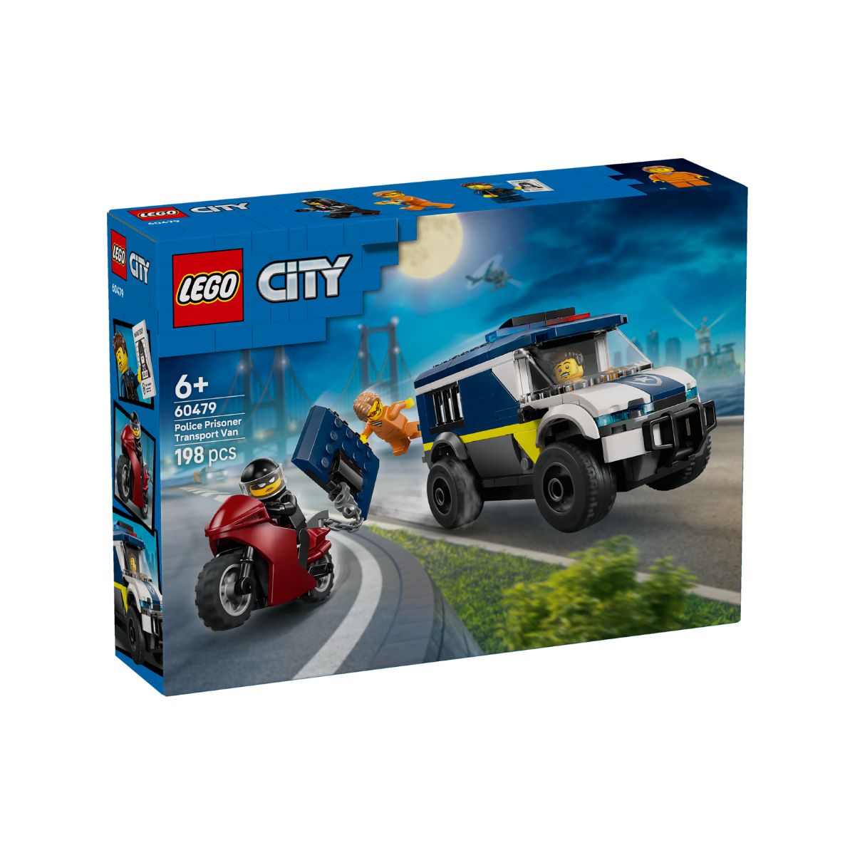 Đồ Chơi Lắp Ráp Xe Cảnh Sát Chuyên Dụng Chở Tù Nhân LEGO CITY 60479