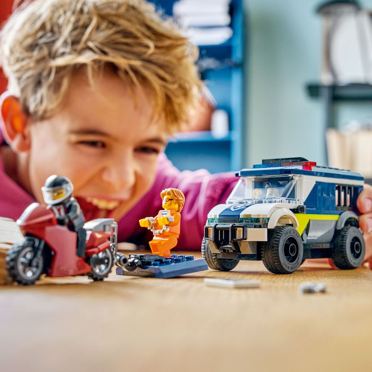 Đồ Chơi Lắp Ráp Xe Cảnh Sát Chuyên Dụng Chở Tù Nhân LEGO CITY 60479