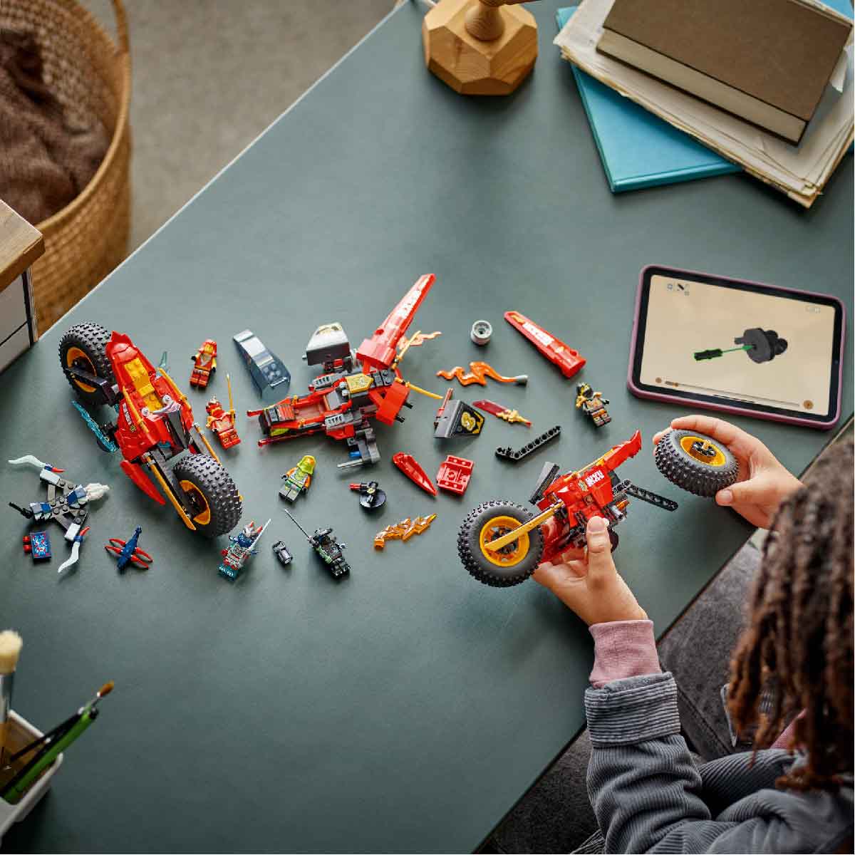 Đồ Chơi Lắp Ráp Xe Chiến Đấu Ninja Siêu Tốc LEGO NINJAGO 71844