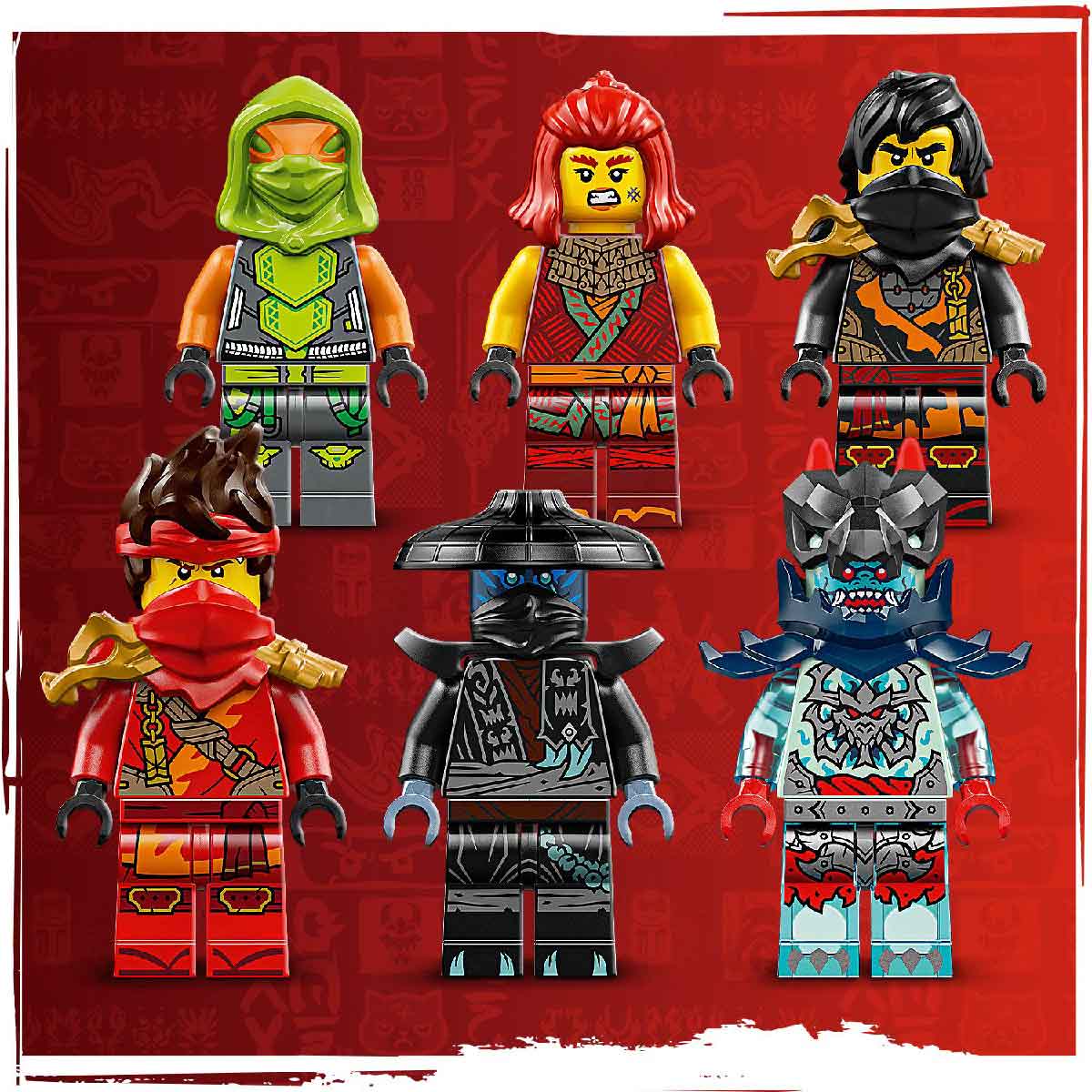 Đồ Chơi Lắp Ráp Xe Chiến Đấu Ninja Siêu Tốc LEGO NINJAGO 71844