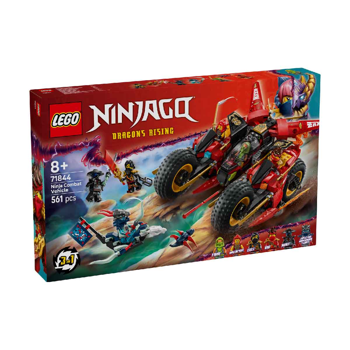 Đồ Chơi Lắp Ráp Xe Chiến Đấu Ninja Siêu Tốc LEGO NINJAGO 71844