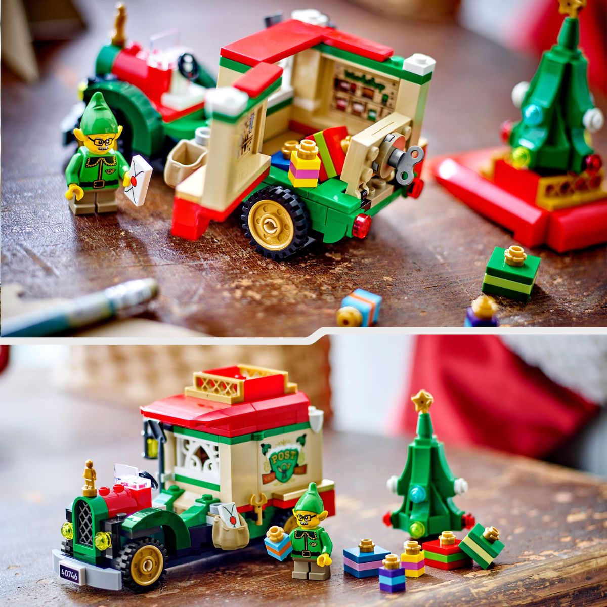 Đồ Chơi Lắp Ráp Xe Chở Quà Của Ông Già Noel LEGO SEASONS AND OCCASIONS 40746