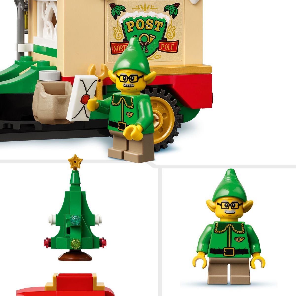 Đồ Chơi Lắp Ráp Xe Chở Quà Của Ông Già Noel LEGO SEASONS AND OCCASIONS 40746