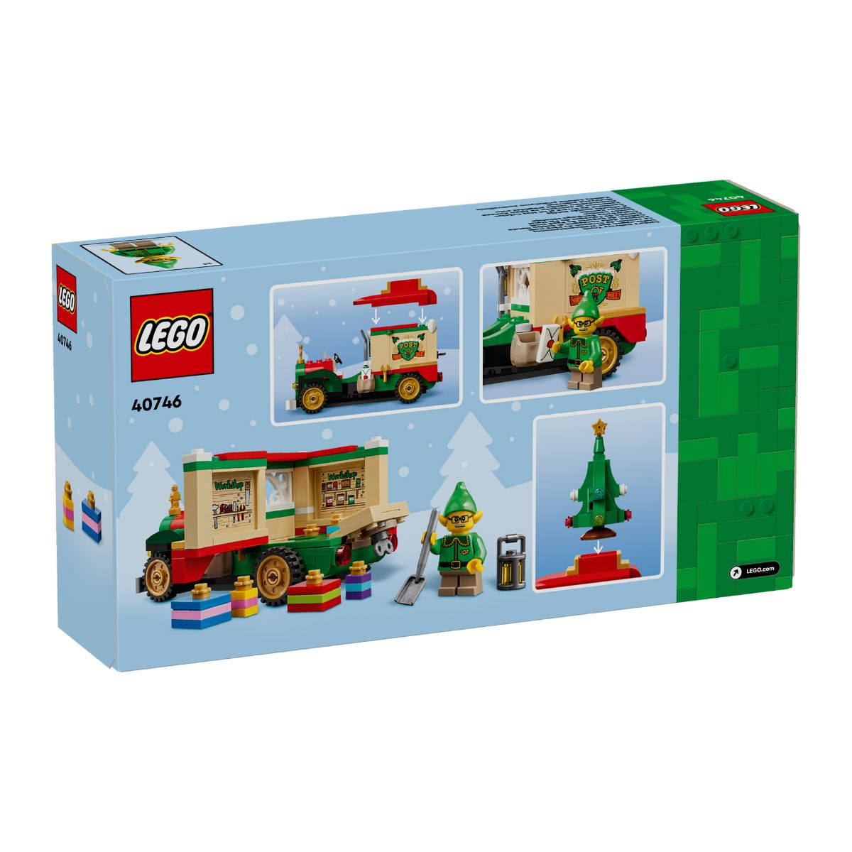 Đồ Chơi Lắp Ráp Xe Chở Quà Của Ông Già Noel LEGO SEASONS AND OCCASIONS 40746