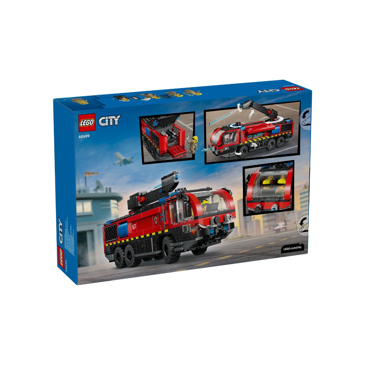 Đồ Chơi Lắp Ráp Xe Chữa Cháy Chuyên Dụng Tại Sân Bay 60499