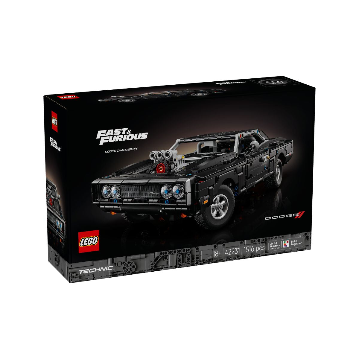Đồ Chơi Lắp Ráp Xe Dodge Charger R/T – Fast & Furious LEGO TECHNIC 42231 (1516 chi tiết)