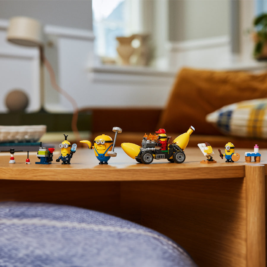 Đồ chơi lắp ráp Xe đua Chuối của Minions LEGO MINIONS 75580