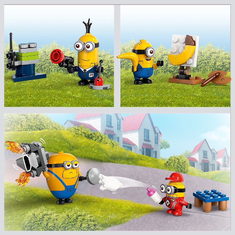 Đồ chơi lắp ráp Xe đua Chuối của Minions LEGO MINIONS 75580