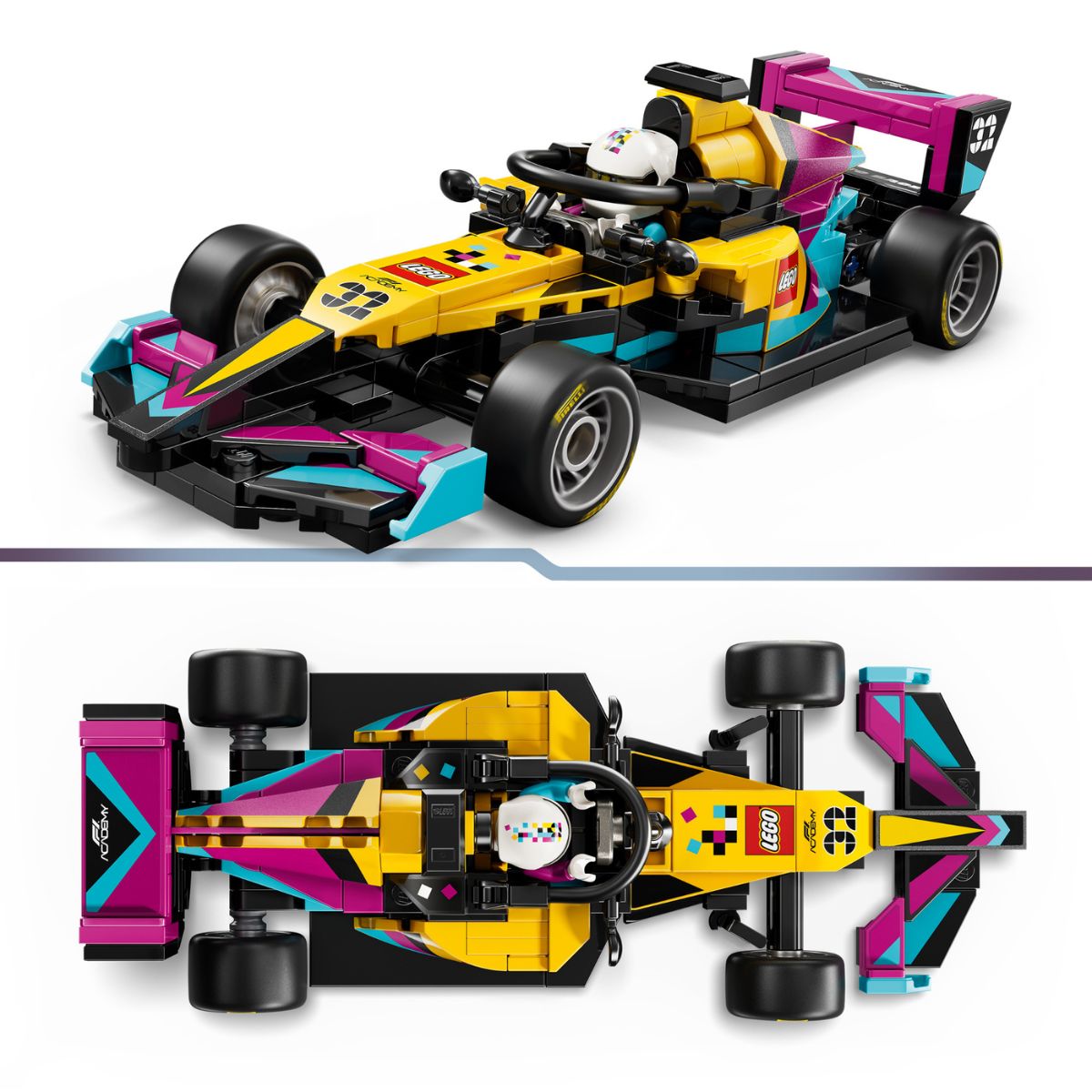 Đồ Chơi Lắp Ráp Xe Đua F1 Academy™ Lego® LEGO SPEED CHAMPIONS 77258