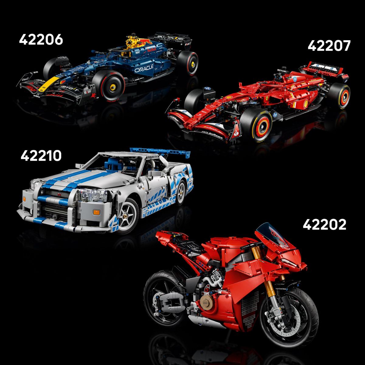 Đồ Chơi Lắp Ráp Xe Đua Ford GT40 MKII 1966 LEGO TECHNIC 42223