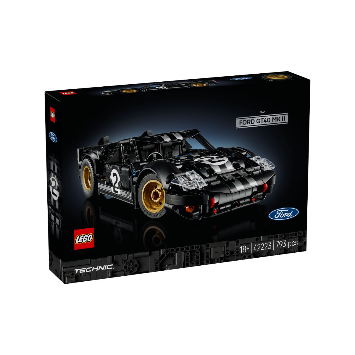 Đồ Chơi Lắp Ráp Xe Đua Ford GT40 MKII 1966 LEGO TECHNIC 42223