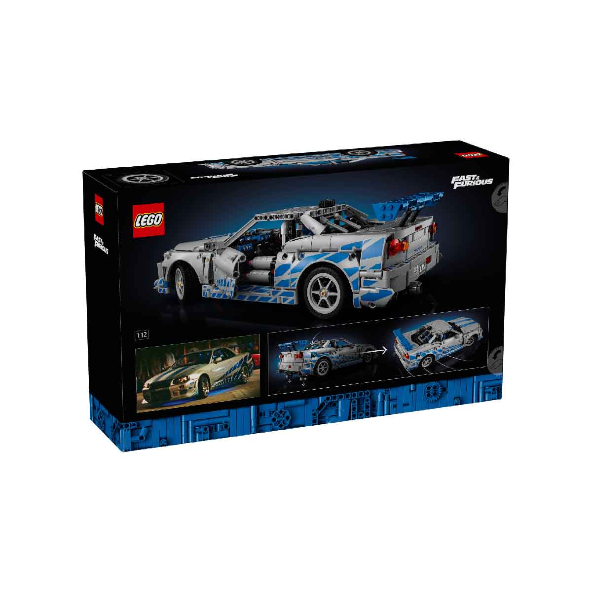 Nissan Skyline GT-R (R34) Race Car Building Toy LEGO Technic 42210